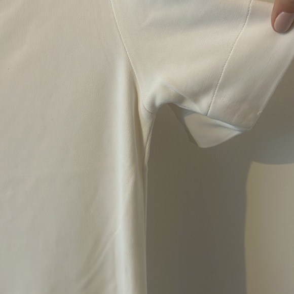 Vintage Jean Muir London White Short Sleeves Round Neck T-Shirt Size 12 - Picture 3 of 6